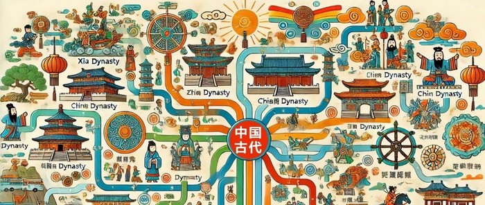 中國古代歷史常識思維導圖