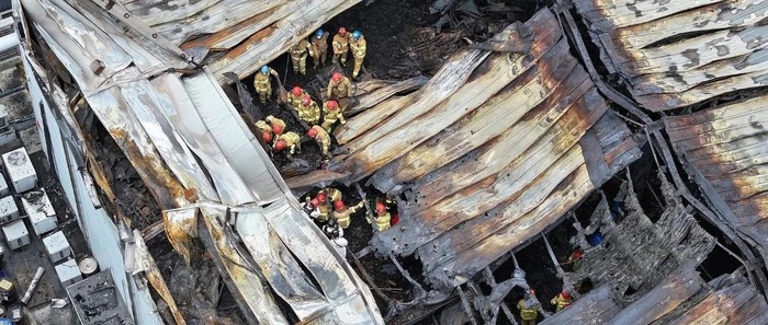 遺體損毀嚴重，韓國電池廠大火多名遇難者身份仍未確認！爆炸瞬間視頻曝光