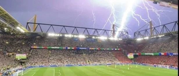 歐洲盃中斷25分鐘！雷暴天氣險些擾亂德國隊爭冠之路？